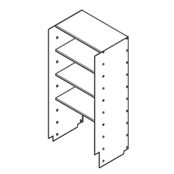 vendita online Kit ripiani per armadio viro a ripiani Casseforti e armadi blindati Viro